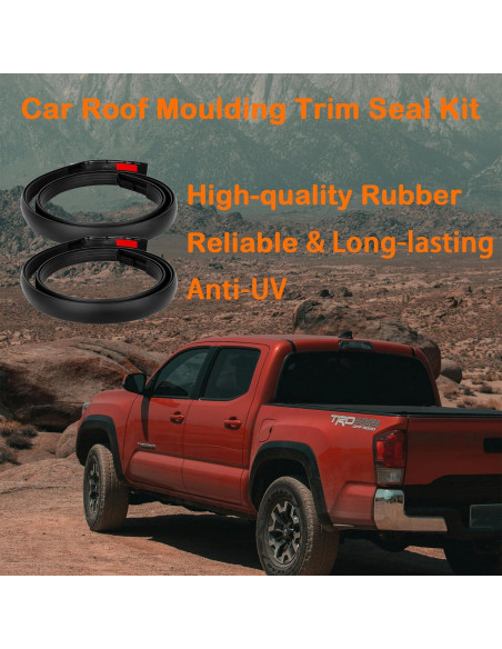 Kit de Sellado de Moldura de Techo MIYIMORE para Toyota Tacoma 2005-2015