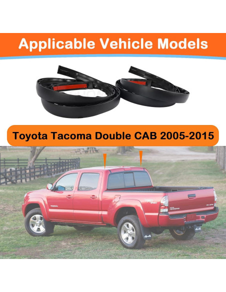 Kit de Sellado de Moldura de Techo MIYIMORE para Toyota Tacoma 2005-2015