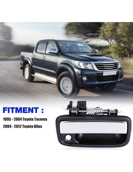 Manijas de Puerta Exterior LCWRGS para Toyota Tacoma y Hilux