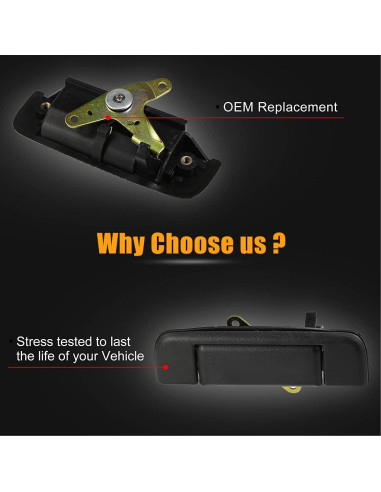 Manija de Puerta Trasera Unifizz para Toyota Hilux 2005-2015