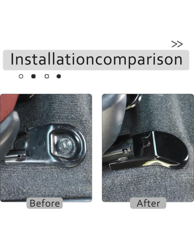 Cubiertas Tornillos Soporte Asiento Toyota Hilux 2015-2022