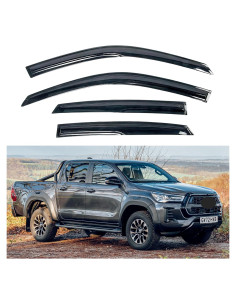 Viseras de Ventana KPY para Toyota Hilux Doble Cabina 2016-2023