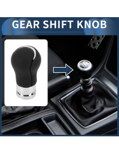 Perilla de Cambio Manual 6 Velocidades INFINAUTO Toyota Hilux 2