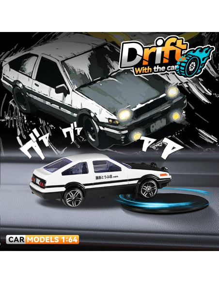 Decoración para Tablero de Auto Fannasi AE86 1:64