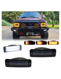 Luz de giro del parachoques delantero KENRTIR Toyota Pickup 89-95