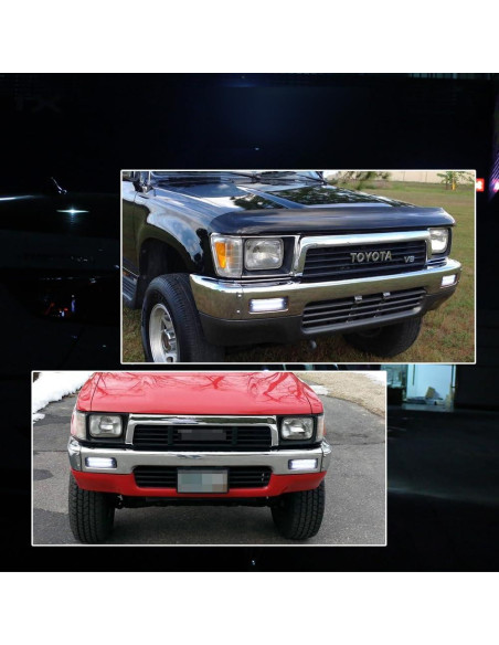 Luz de giro del parachoques delantero KENRTIR Toyota Pickup 89-95