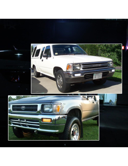 Luz de giro del parachoques delantero KENRTIR Toyota Pickup 89-95