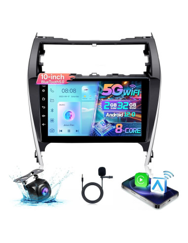 Radio Android 10.1" Gearzbtor para Toyota Camry 2012-2014