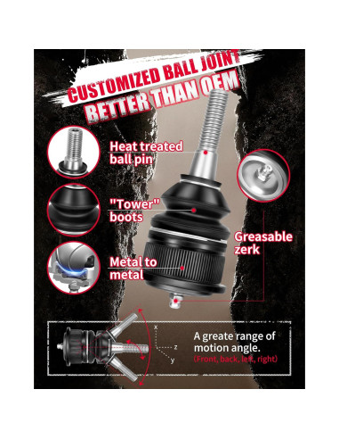 Brazo de Control Frontal KSP para Toyota Tacoma 2004-2023