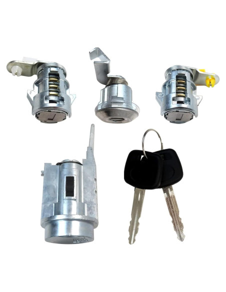 Juego de Cerradura de Puerta y Cilindro Toyota Hilux 1988-1997
