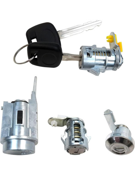 Juego de Cerradura de Puerta y Cilindro Toyota Hilux 1988-1997