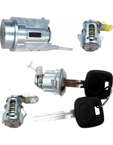 Juego de Cerradura de Puerta y Cilindro Toyota Hilux 1988-1997