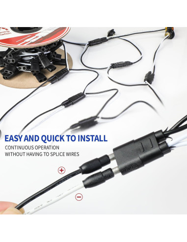 Luz de Marcador LED Ámbar 19x19x9 cm Ledvillage 50 Pcs