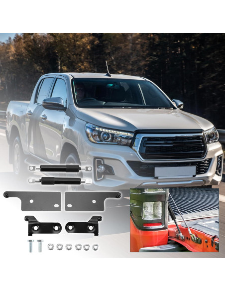 Soportes de Elevación de Puerta Trasera TUCKBOLD Toyota Hilux 2015-2021