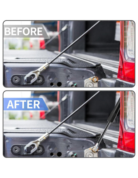 Soportes de Elevación de Puerta Trasera TUCKBOLD Toyota Hilux 2015-2021