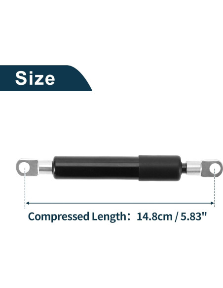 Soportes de Elevación de Puerta Trasera TUCKBOLD Toyota Hilux 2015-2021