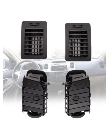 Rejilla de Ventilación Toyota Hilux 2005-2015 - Negro