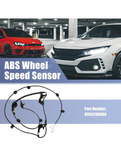 Sensor de Velocidad ABS uxcell para Toyota Hilux 2015-2022 2