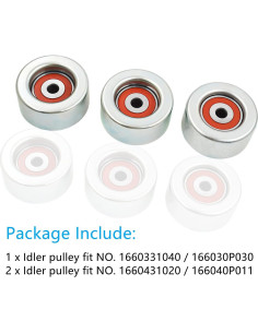 Kit Polea Tensora Toyota FJ Cruiser Tacoma 4Runner 4.0L 2