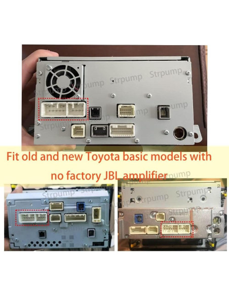 Arnés de Alimentación 16 Pines Strpump para Toyota Básico