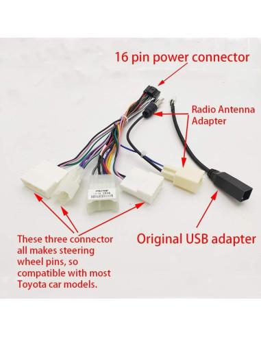 Arnés de Alimentación 16 Pines Strpump para Toyota Básico