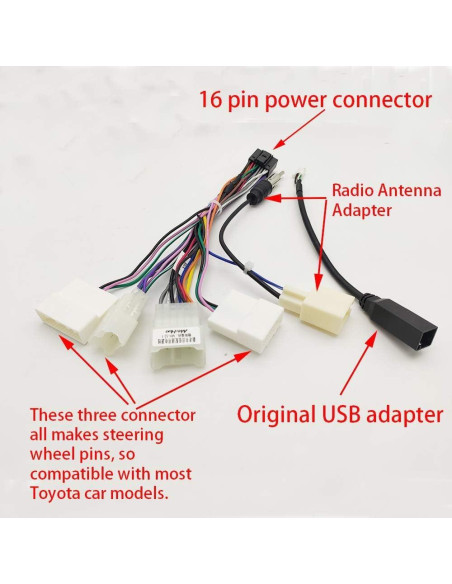 Arnés de Alimentación 16 Pines Strpump para Toyota Básico