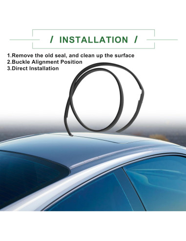 Tira de Sellado de Techo Motoforti para Toyota Hilux 2016-2020