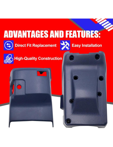 Cubierta de Columna de Dirección SMMS Azul Toyota Hilux 84-88