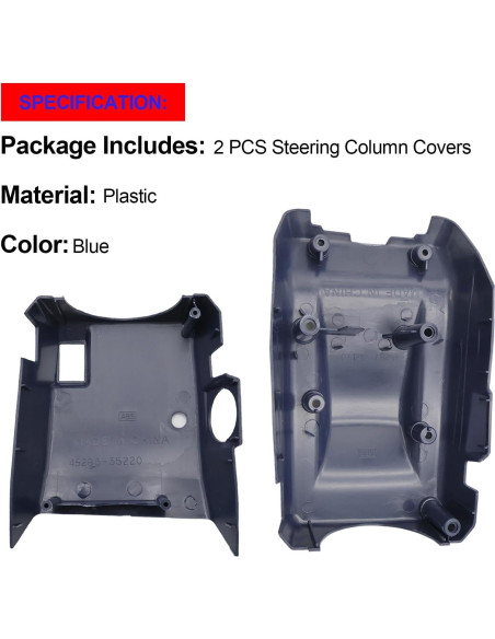 Cubierta de Columna de Dirección SMMS Azul Toyota Hilux 84-88