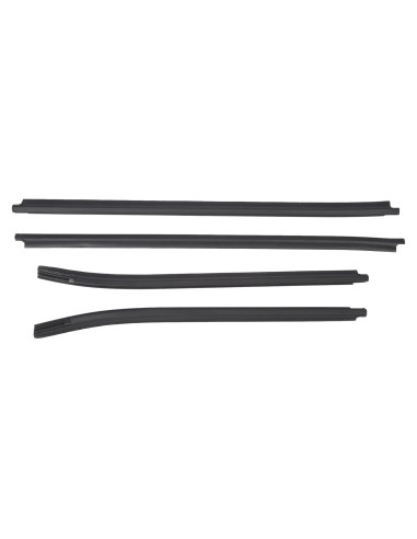 4PCS Molduras de Ventana Goma CFTGIW para Hilux 2005-2015