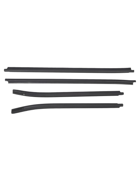 4PCS Molduras de Ventana Goma CFTGIW para Hilux 2005-2015
