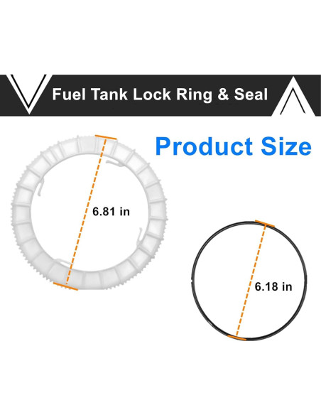 Retenedor de Anillo de Bloqueo de Bomba de Combustible XYWZV