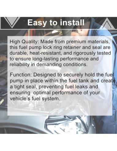 Retenedor de Anillo de Bloqueo de Bomba de Combustible XYWZV