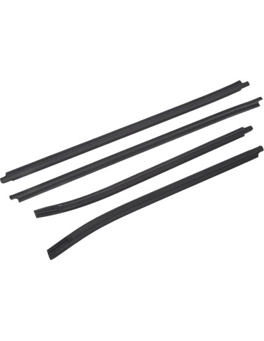4PCS Molduras de Ventana Goma CFTGIW para Hilux 2005-2015