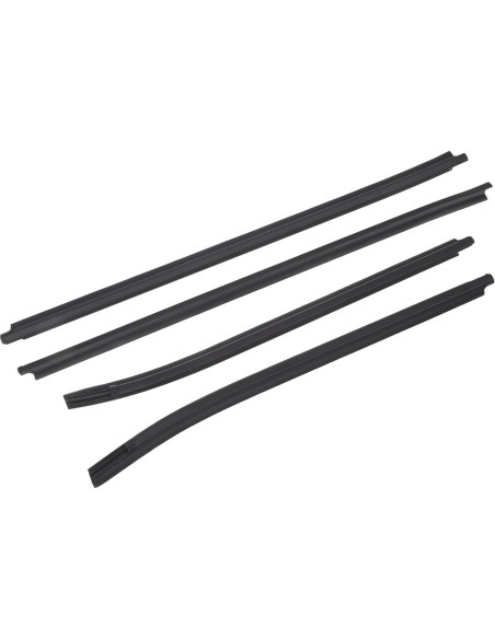 4PCS Molduras de Ventana Goma CFTGIW para Hilux 2005-2015