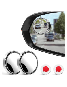 Espejo Convexo de Punto Ciego LivTee 5 cm HD 2 Pack