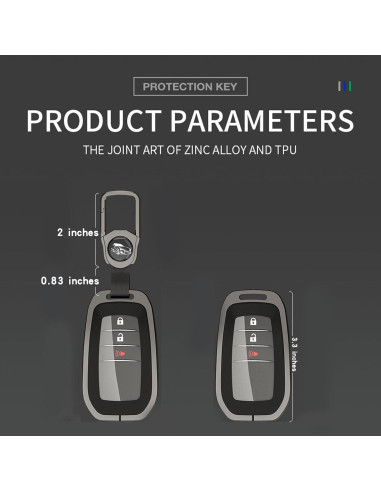 Cubierta de Llave Toyota Rye-Tech H para Land Cruiser 2019-2025