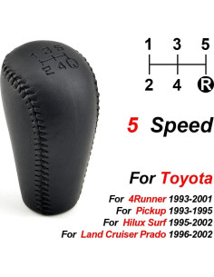 Perilla de Cambio 5 Velocidades QKLsudua para Toyota 2