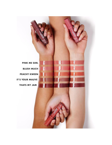 Brillo Labial e.l.f. Solar Gloss SPF 25 - Hidratante y Vegano