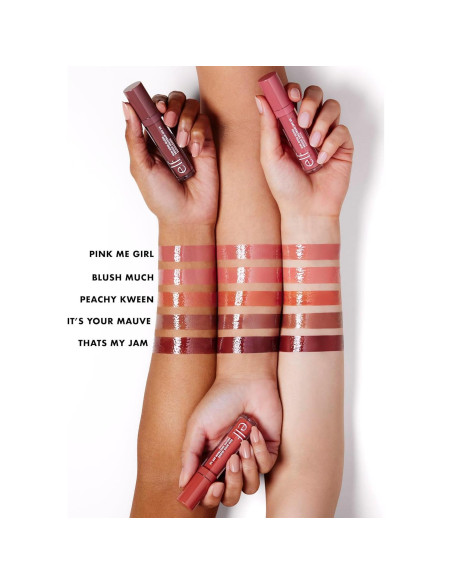 Brillo Labial e.l.f. Solar Gloss SPF 25 - Hidratante y Vegano