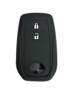 Funda de Llave de Silicona HSDYES para Toyota Hilux Yaris 2 Botones