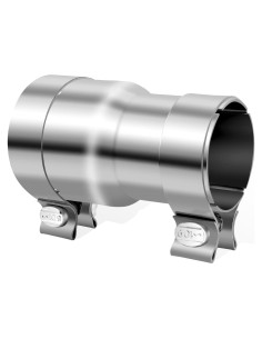 Adaptador de Escape Figpade 2.5 a 3 Pulgadas con Abrazaderas