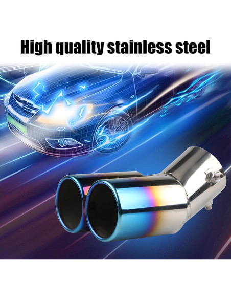 Punta de Escape Acero Inoxidable NGHEY 15,95 cm Pulido