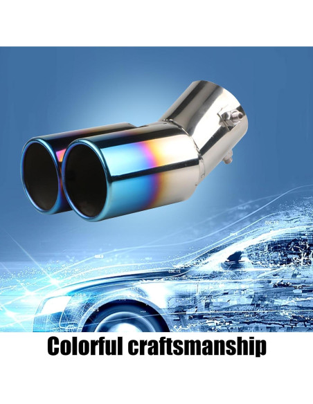 Punta de Escape Acero Inoxidable NGHEY 15,95 cm Pulido