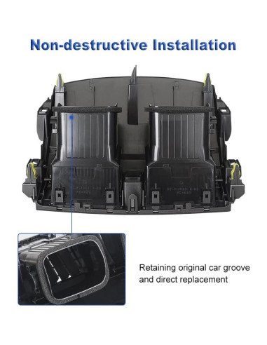 Panel de Ventilación A/C JDMON para Toyota Corolla 2008-2013