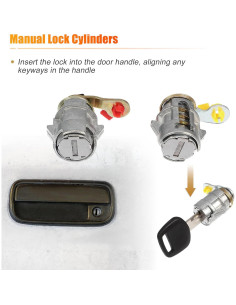 Cilindro de Bloqueo de Encendido Toyota Hilux 69058-60041 2