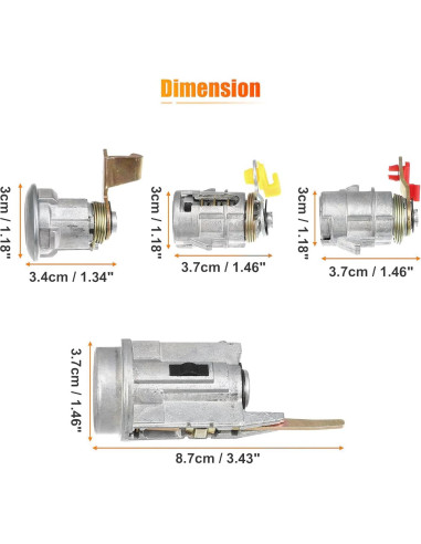 Cilindro de Bloqueo de Encendido Toyota Hilux 69058-60041