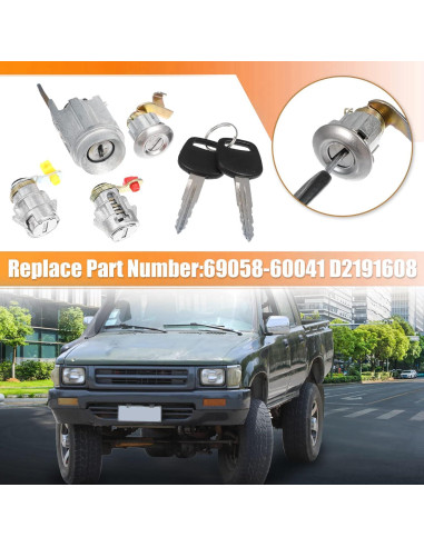 Cilindro de Bloqueo de Encendido Toyota Hilux 69058-60041