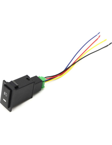 Interruptor Botón 4 Polos 12V iJDMTOY para Toyota