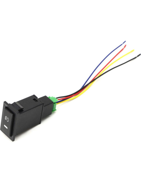 Interruptor Botón 4 Polos 12V iJDMTOY para Toyota